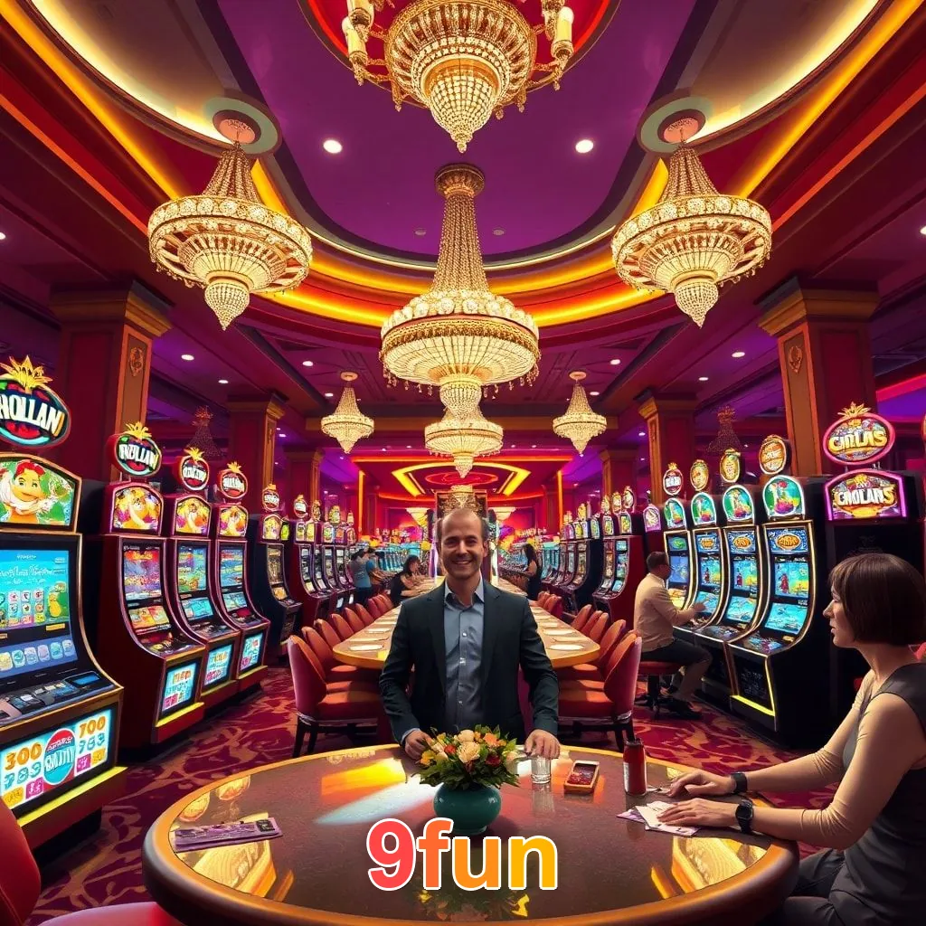 Principais provedores de slots da 9fun - NetEnt, Pragmatic Play, Play'n GO